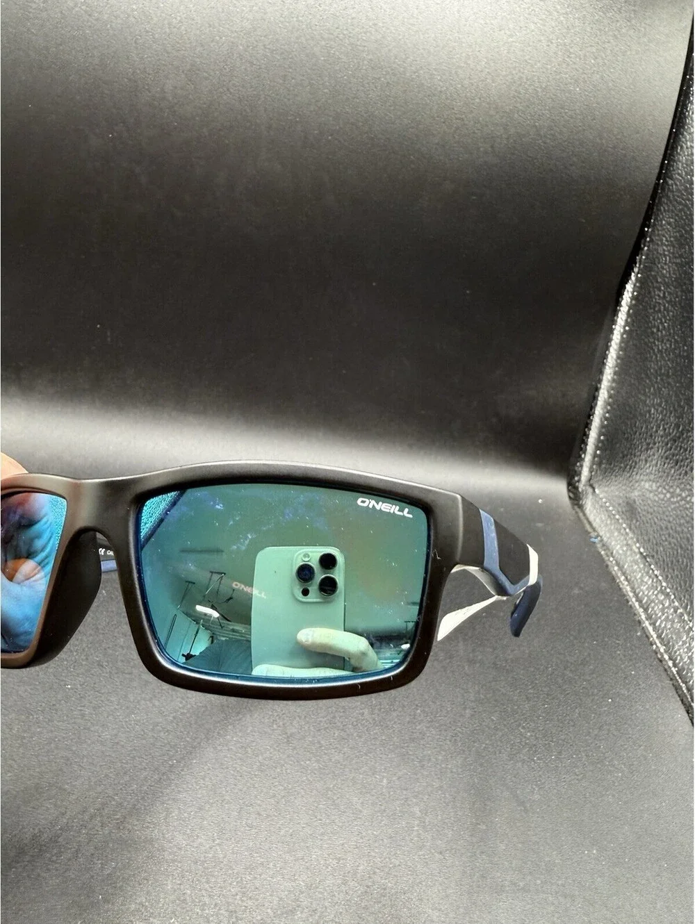 O'Neill Sunglasses Navy Blue Black/Sapphire Polar Lens ONS-SEARCHER-104P-SC